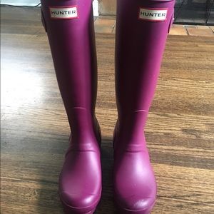 Hunter original tall rainboot